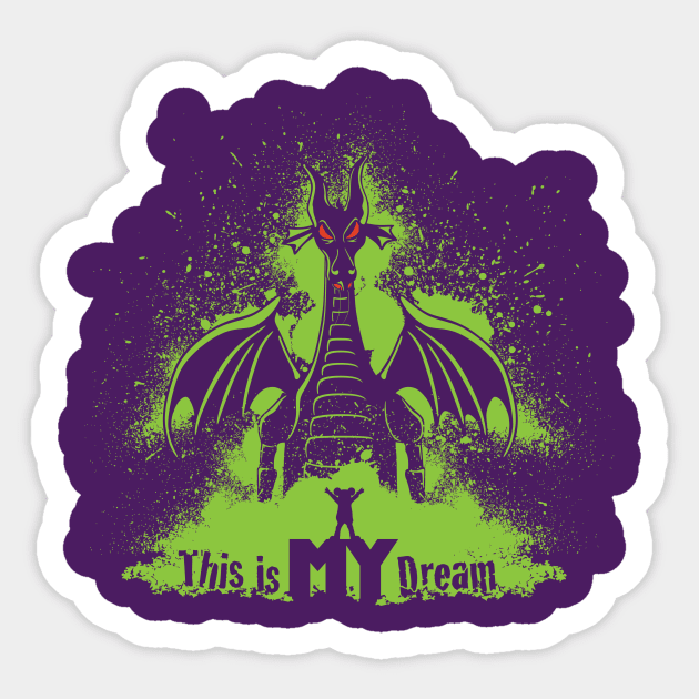 This is MY Dream Sticker by Center St. Apparel